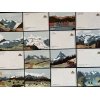 20 postcards of various Berg in Box models